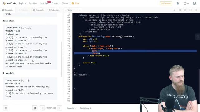 MY DUMB A$$ SOLVING LEETCODE PROBLEMS LIVE | #dsa #algorithms #datastructures #kotlin #programming смотреть онлайн