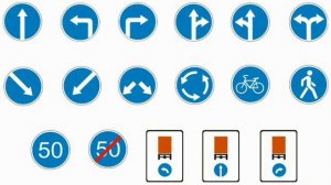 Предписывающие знаки.