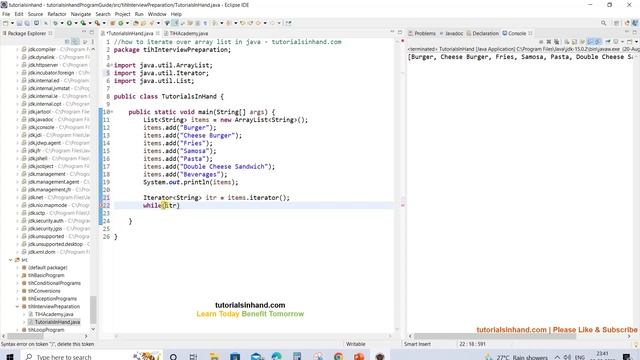 traverse through arraylist java using iterator | iterate over arraylist in java смотреть онлайн