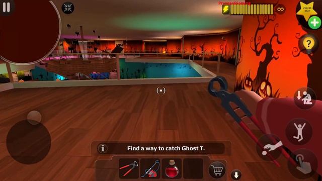 Scary Teacher 3D - Gameplay Walkthrough Part 252 A Ghostly Experience (Android, iOS) смотреть онлайн