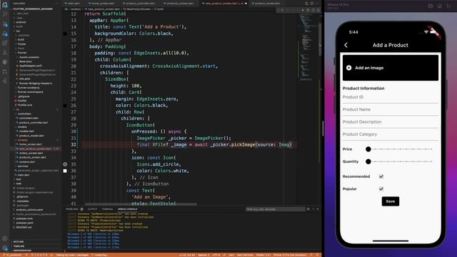 Flutter eCommerce Admin Panel with GetX & Firebase - EP21 - Flutter GetX Tutorial смотреть онлайн