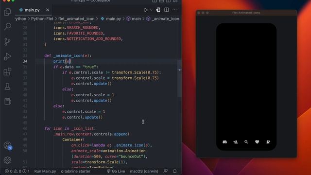 Basic Animation Tutorial in Flet Using Python смотреть онлайн