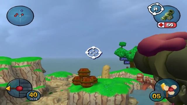 Что за?.. Worms 3D смотреть онлайн