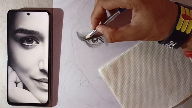 how to draw perfect eye | realistic eye drawing смотреть онлайн