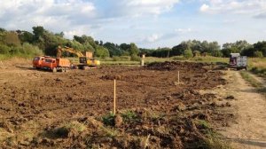 Пруд с глиняной гидроизоляцией. Пруд без пленки. Этапы строительства пруда.