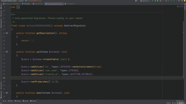 86 What Are Database Migrations & How To Use Doctrine Migrations - Full PHP 8 Tutorial смотреть онлайн