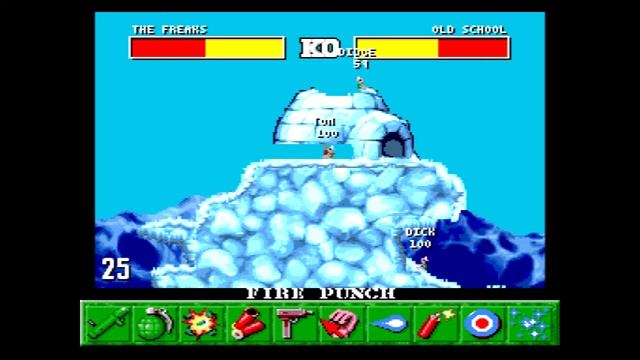Worms | Worms Collection 1 | Game 1 of 3 | Evercade Handheld смотреть онлайн