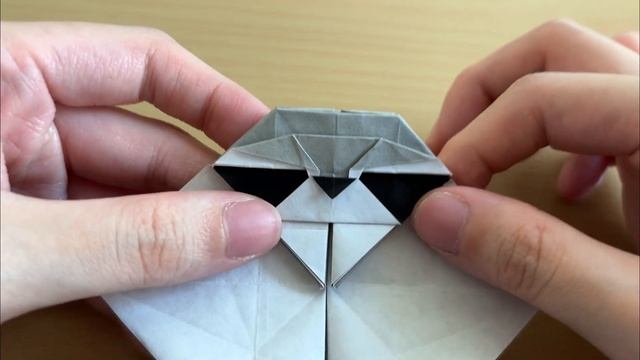 Origami Raccoon ? By Kyohei Katsuta摺紙 浣熊 折り紙 アライグマ