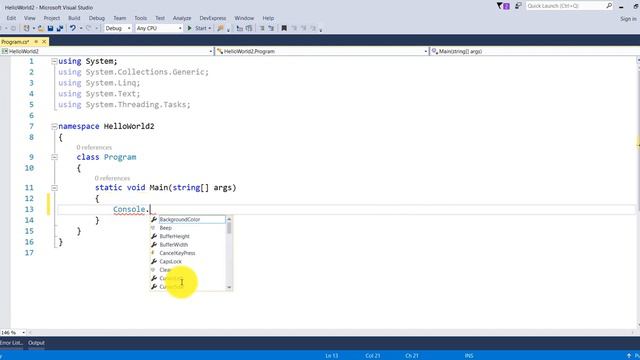 C# Tutorial For Beginners in Hindi/Urdu - How To Write Your First C# Program - Hindi/Urdu Class 2 смотреть онлайн
