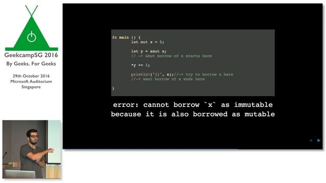 Rust: Make System Programming Great Again! - GeekCampSG 2016 смотреть онлайн