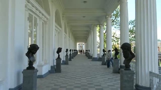 Царское Село - ЕКАТЕРИНИНСКИЙ ПАРК - Камеронова галерея смотреть онлайн