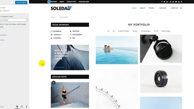 Soledad Wordpress Theme Version 4 - How to config your portfolio? смотреть онлайн