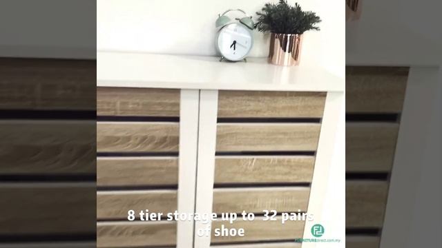 ENYA 4 door shoe cabinet смотреть онлайн