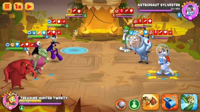 Looney Tune Game-Activate Legendary Treasure Hunter Tweety & Gameplay смотреть онлайн