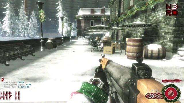 Gun Game on SNOWGLOBE SOLO Part 1 (CoD WaW Custom Zombies) смотреть онлайн