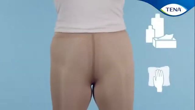 TENA Odborník Oblékání natahovacích kalhotek TENA Pants stojící osobě смотреть онлайн