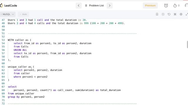 SQL Tutorials - Number of Calls Between Two Persons - Part 31 смотреть онлайн
