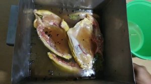 Курица холодного копчения. Smoked chicken.