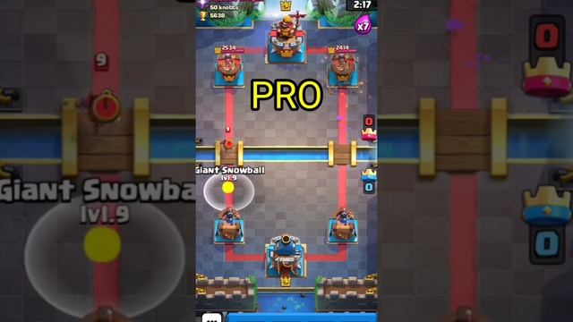 Pro tips and tricks in clash royale | pro tips to defence wizard with snowball | clash royale #4 смотреть онлайн