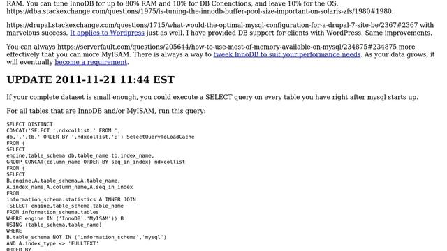 Databases: Cache MySQL database in memory (3 Solutions!!) смотреть онлайн