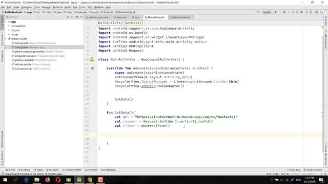 18 Android Studio - Request using OkHTTP смотреть онлайн