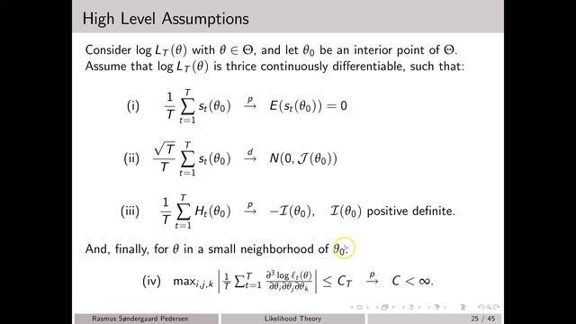 Asymptotic Properties of the Maximum Likelihood Estimator смотреть онлайн