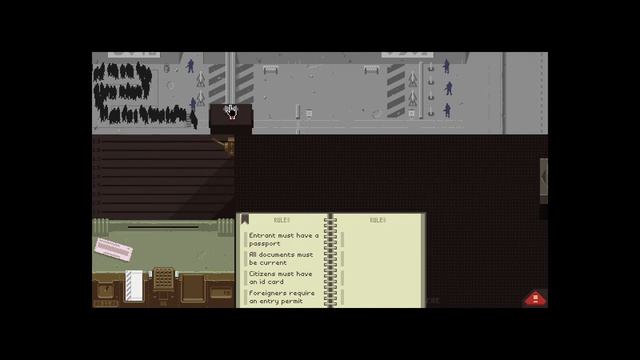 Прохождение Papers Please №2 "Первый штраф" смотреть онлайн