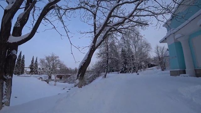 Белокуриха Подготовка к сезону, прогулка по курорту Пансионат Старые друзья смотреть онлайн