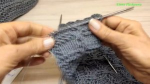 НОСКИ-ТАПОЧКИ ДЛЯ МУЖЧИН НА 2 СПИЦАХ. Вяжем вместе мужу.