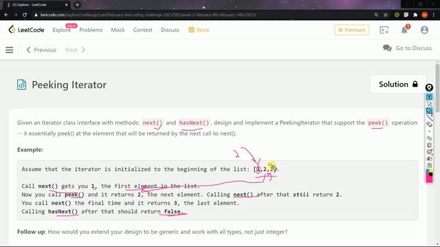 284. Peeking Iterator | Leetcode | Hindi | C++ смотреть онлайн