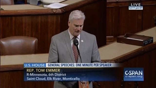 Emmer Thanks Jason Braun For His Brave Service смотреть онлайн