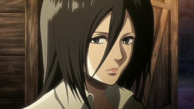 Eren advices Mikasa to cut her hair ! Attack on Titan смотреть онлайн