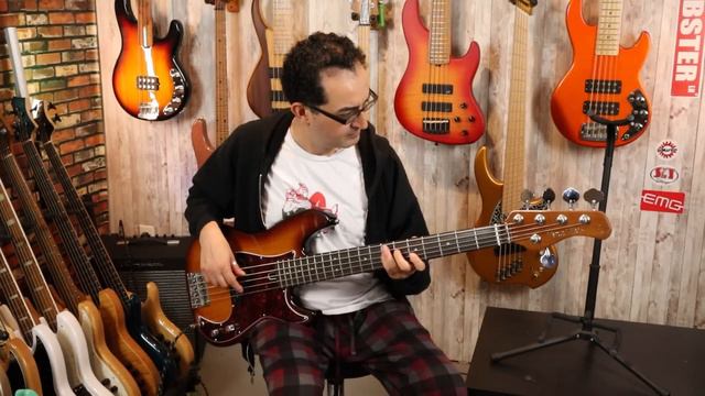 Sire P5R 5 String - Sire's Slick New 5 String P Doesn't Sub The Rosewood! - LowEndLobster Review
