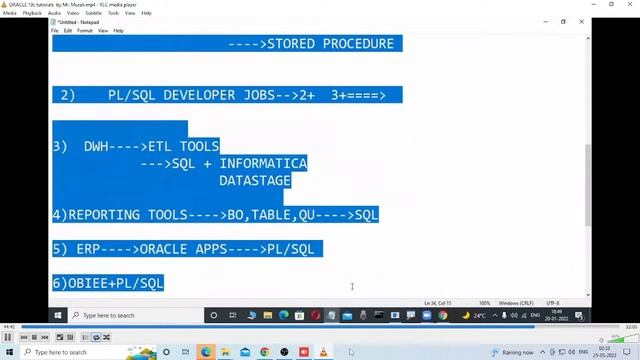 ORACLE 19c tutorials by Mr. Murali смотреть онлайн