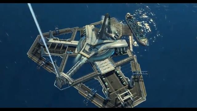 Anno 2205 Wildwater bay Megalopolis 4.3M, Fly-around. смотреть онлайн
