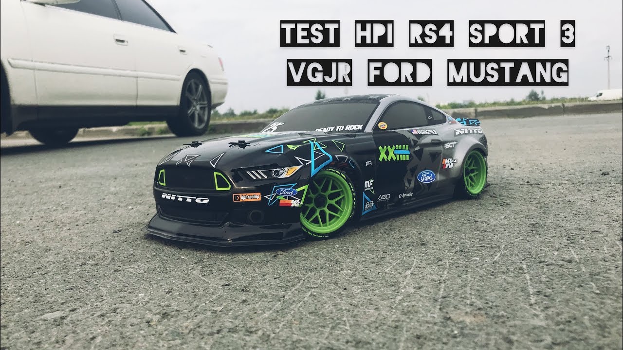 RC Drift HPI RS4 SPORT 3 FORD MUSTANG | Drift | RC |