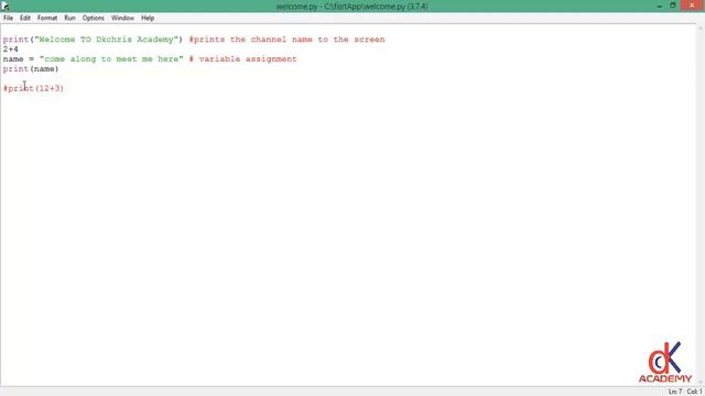 #4 Python 3 Tutorial | Single and Multi-Line Commenting in Python смотреть онлайн