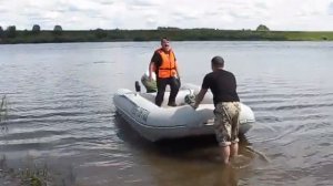 Покатушки. Лодка - Ротан 420. Мотор - Хонда 20