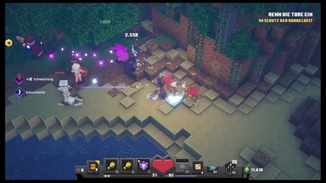 Minecraft Dungeons Ultimate Edition [PS4] #151 - Wächterältester [Das Ende aller Tage] смотреть онлайн