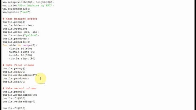 How to Code a Simple Slot Machine in Python 3! смотреть онлайн