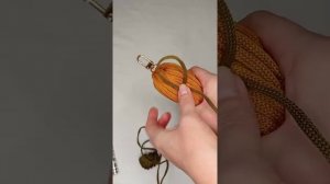 Декоративная кисточка для сумки из полиэфирного шнура