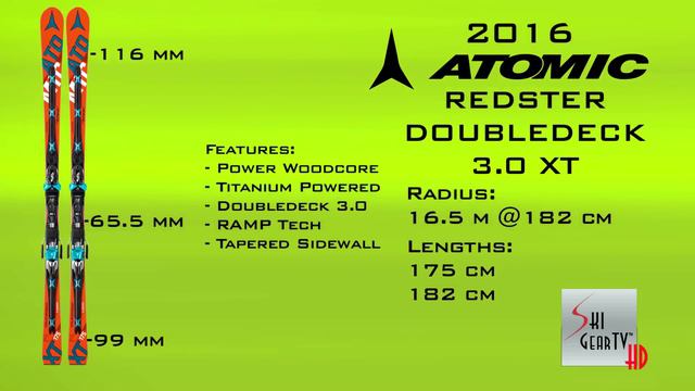 2016 Atomic Redster Doubledeck 3.0 XT with Harry Talermo смотреть онлайн