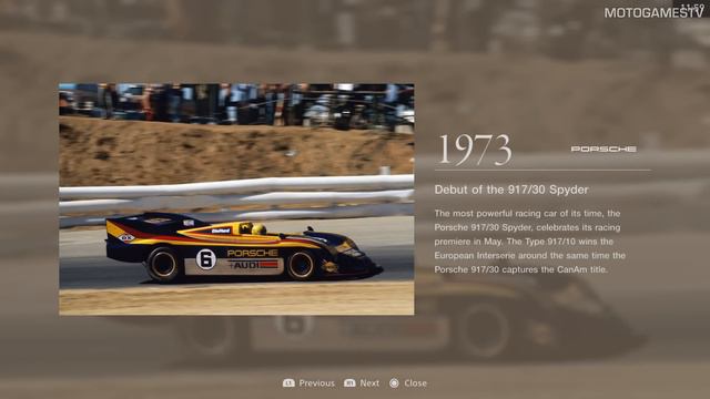 Gran Turismo Sport - Museum - Porsche смотреть онлайн