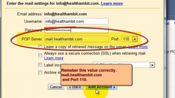 Gmail SMTP - Gmail SMTP server settings