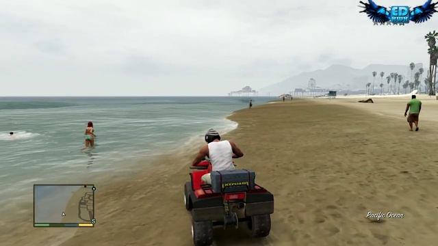 GTA 5 A Day at the Beach смотреть онлайн