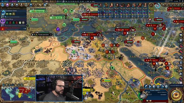 CIV 6 - Genghis Khan Mongolia (Deity) - MEGA MARATHON MONGOLIA - True Start Earth Huge Map - Part 3 смотреть онлайн