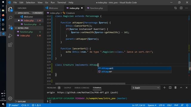 Cours - La Programmation Orientée Objet en PHP (7) - Interface смотреть онлайн