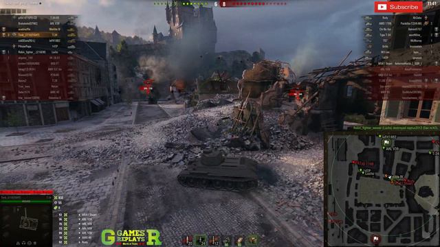 World of Tanks T-34 Replay - 10 Kills 2.3K DMG(Patch 1.4.0) смотреть онлайн
