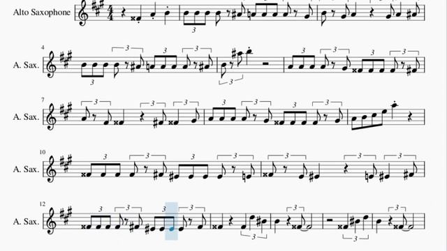 Alto Sax Sheet Music: How to play Curb Your Enthusiasm by Luciano Michelini смотреть онлайн