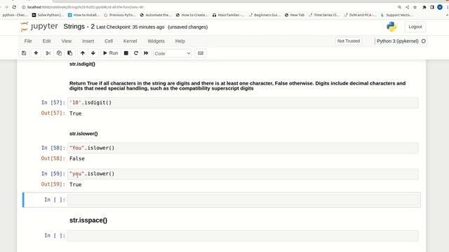 4. Python Tutorials - Strings - built in methods смотреть онлайн